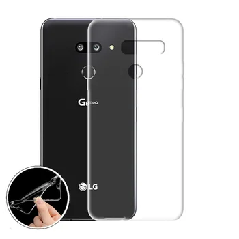 Чехол Для LG G7 G8 G8S G8X G9 V50 ThinQ TPU Case Прозрачная Силиконовая Мягкая Задняя Крышка Противоударный Прозрачный Защитный Чехол Case