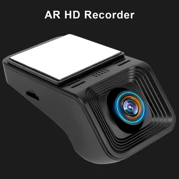 ADAS AR Dash Cam 24-часовая камера видеорегистратора для парковки Android DVR 720P HD Объектив Навигация ночного видения Автомобильный видеорегистратор Dash Cam