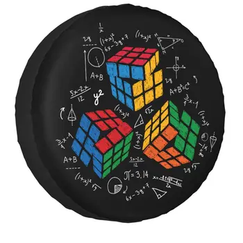 Математический Кубик Рубика Запасное Колесо, Покрышка, Чехол, Сумка для Jeep Pajero Geek, Подарок Учителя, Автомобильные Аксессуары 14 