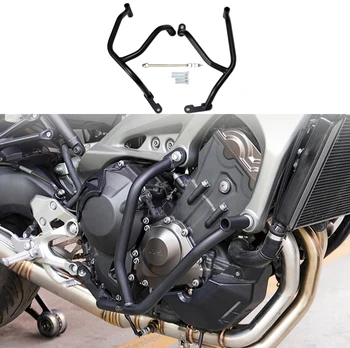 Защита двигателя мотоцикла для шоссейных дорог, аварийная планка для Yamaha FZ09 MT-09 2013-2020