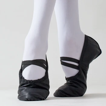 Детская танцевальная обувь, Женская обувь для танца живота, обувь для занятий йогой, балетки для взрослых, Размер 22-44