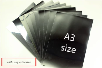 Металлизированная пленка для струйной печати из ПЭТ формата A3, 20 штук для струйного принтера с красящими чернилами