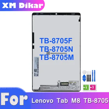 ЖК-Дисплей Для Lenovo Tab M8 FHD TB-8705F TB-8705N TB-8705M TB-8705 ЖК-дисплей С Сенсорным Экраном Полная Сборка Замена Ремонтной части