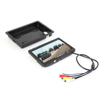 7-дюймовый TFT ЖК-монитор PAL/NTSC 12V для домашнего наблюдения заднего вида автомобиля Cameera