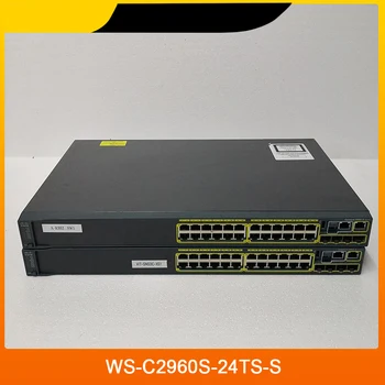 1 шт. WS-C2960S-24TS-S для сетевого коммутатора CISCO с 24-портовым гигабитным оптическим портом 4SFP