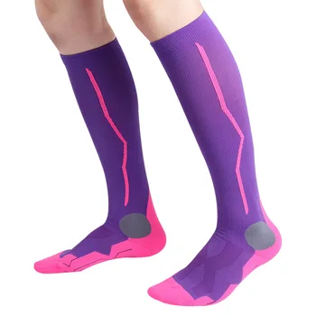 Компрессионные носки, эластичные носки для икр, махровые спортивные носки Calcetines Hombre Travel