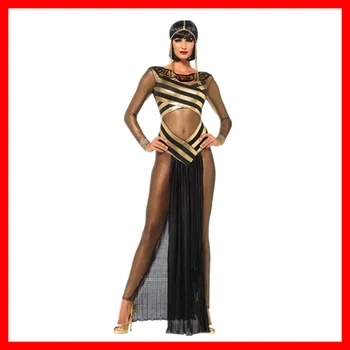 Костюм для косплея на Хэллоуин Египетская Клеопатра Платье арабской принцессы для ролевых игр Платье арабской принцессы Индийский костюм Египетское праздничное платье