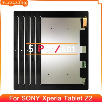 5ШТ 10.1 Для Sony Xperia Tablet Z2 SGP511 SGP512 SGP521 SGP541 ЖК Дисплей Сенсорный Экран Дигитайзер Замена Датчиков В сборе