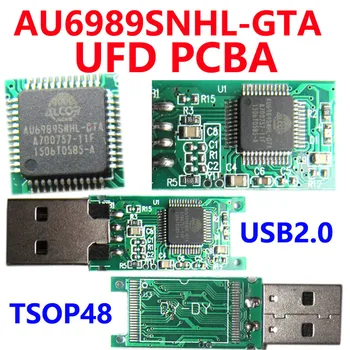 AU6989SNHL-GTA UFD PCBA USB ФЛЭШ-НАКОПИТЕЛЬ PCBA, Колодки TSOP48, USB2.0 Контроллер PCBA AU6989SNHLGTA, Без чехлов, НАБОРЫ UFD 