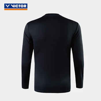 Спортивная одежда из джерси Victor Sport, спортивная одежда, одежда для бадминтона, футболка с длинным рукавом для мужчин, женская футболка-25102