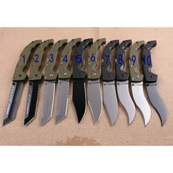 10 Моделей карманного складного ножа Colst Voyager Dogleg Dog Leg ABS + ручка из стекловолокна Тактический инструмент выживания для охоты рыбалки EDC