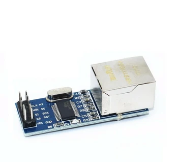 Модуль сетевой платы Mini ENC28J60 SPI Ethernet Shield для Arduino, RasPi и т.д.