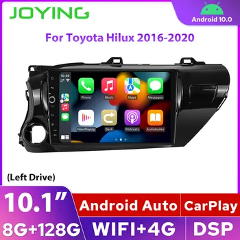 Радующийся Мультимедийный Плеер Android Автомагнитола Для Toyota Hilux 2016-2021 Поддержка Камеры заднего вида JBL С 10,1 ”8G128G Подключи и играй