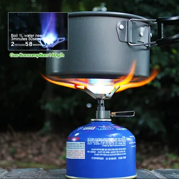 Газовая плита для кемпинга BRS Портативная складная мини-плита для выживания, карманная газовая горелка для приготовления пищи для пикника, уличная газовая плита