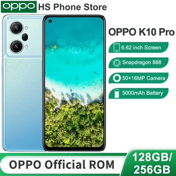 OPPO K10 Pro 128 ГБ / 256 ГБ Qualcomm Snapdragon 888 6,62 
