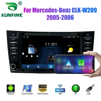 2 Din Android Автомобильный Радиоприемник Для Benz E-W211/E200 2002-2008 Автомобильный Стерео Автомобильный Мультимедийный Видео DVD-плеер GPS Навигация Carplay