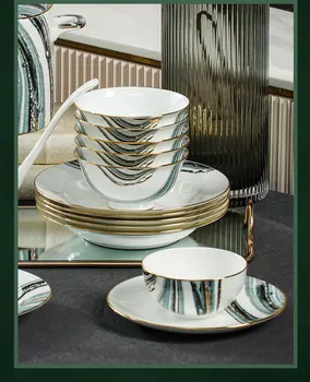 Высококачественная легкая домашняя керамическая тарелка для творчества, тарелка для стейка