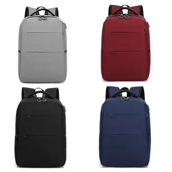 Рюкзак для ноутбука с USB-портом для зарядки, компьютерный рюкзак, студенческая сумка для мужчин