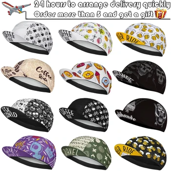 ПИВО, новые велосипедные кепки на открытом воздухе, шапки Bicicleta, Дышащие, свободного размера, эластичные, для мужчин и женщин, 16 Стилей На произвольный выбор