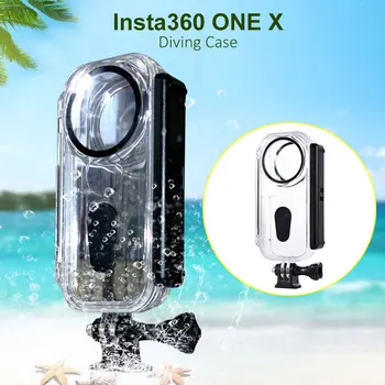 Для Insta360 ONE X Venture Case Водонепроницаемый Корпус Insta 360 Diving Защитный Чехол для Insta360 One X Аксессуары для Камеры